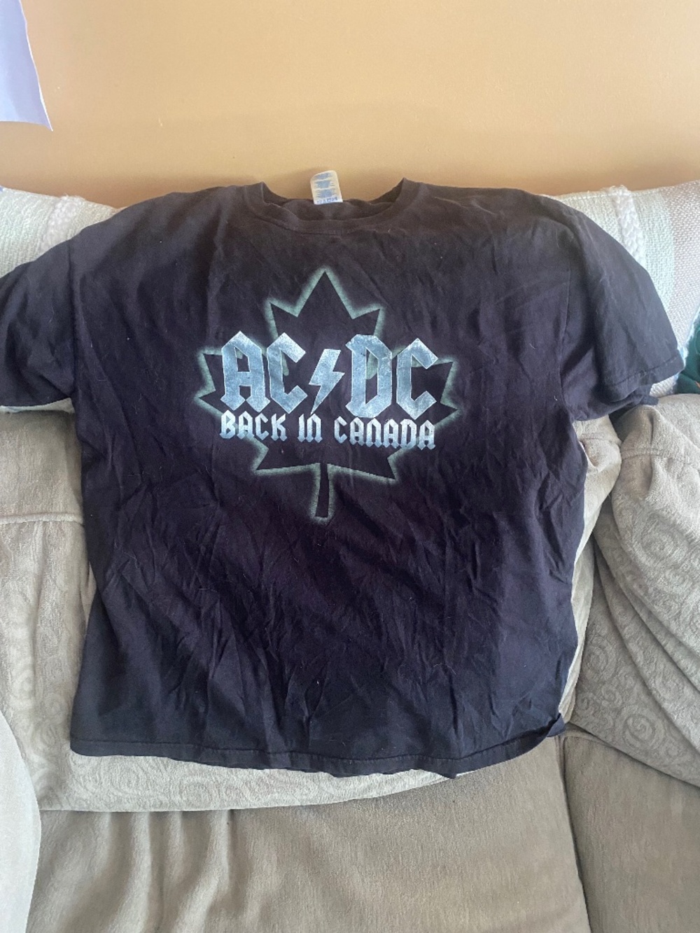 AC/DC Canada tour shirt